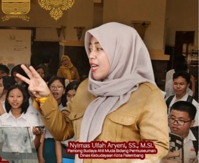 Kunjungan Edukatif SMA Xaverius 2 Palembang Ke Kantor Walikota Palembang.