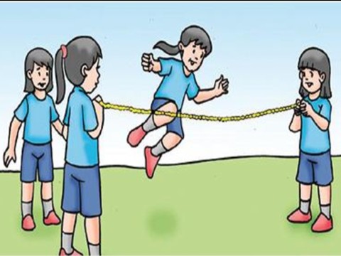 Permainan Tradisional Ye-Ye atau dikenal dengan sebutan Lomp